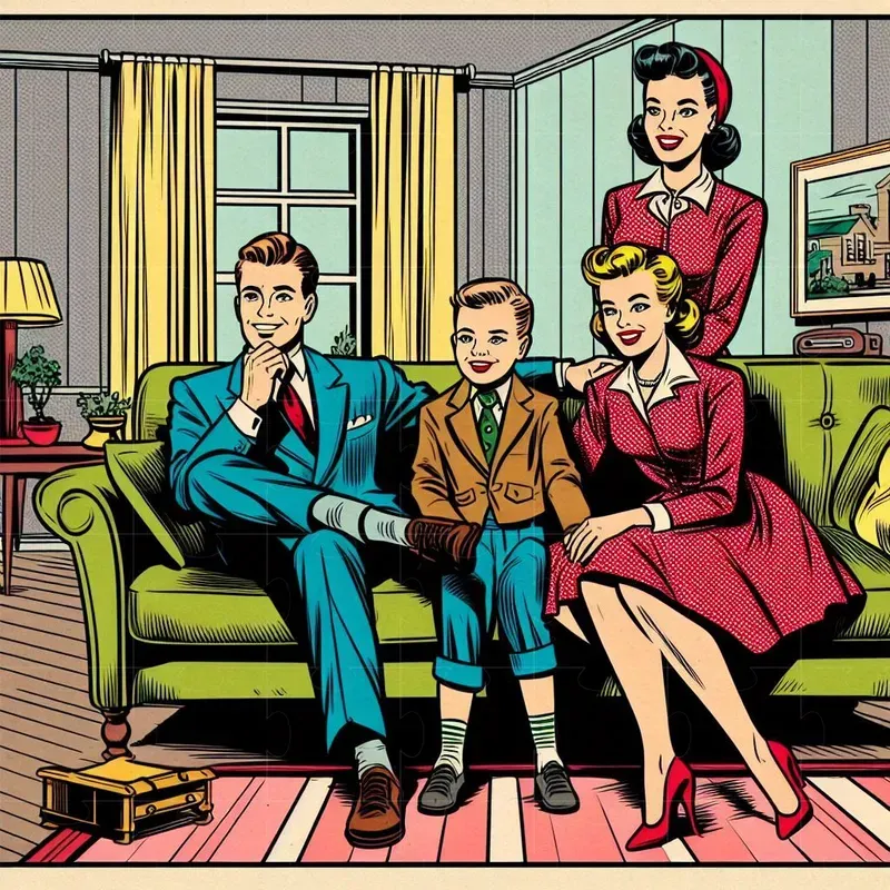 Vintage Mid20th Century Comic Art