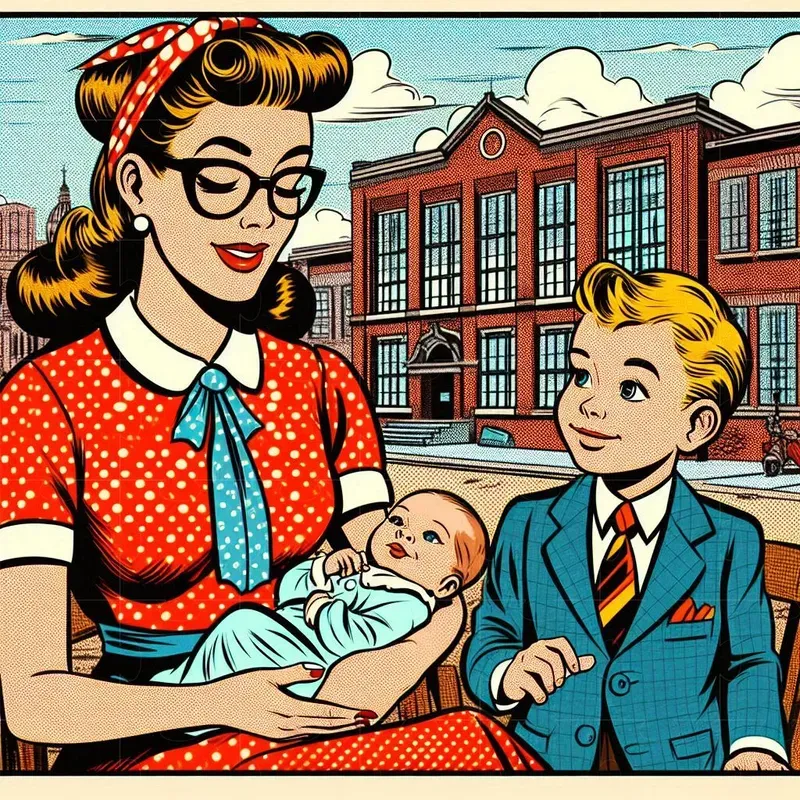 Vintage Mid20th Century Comic Art