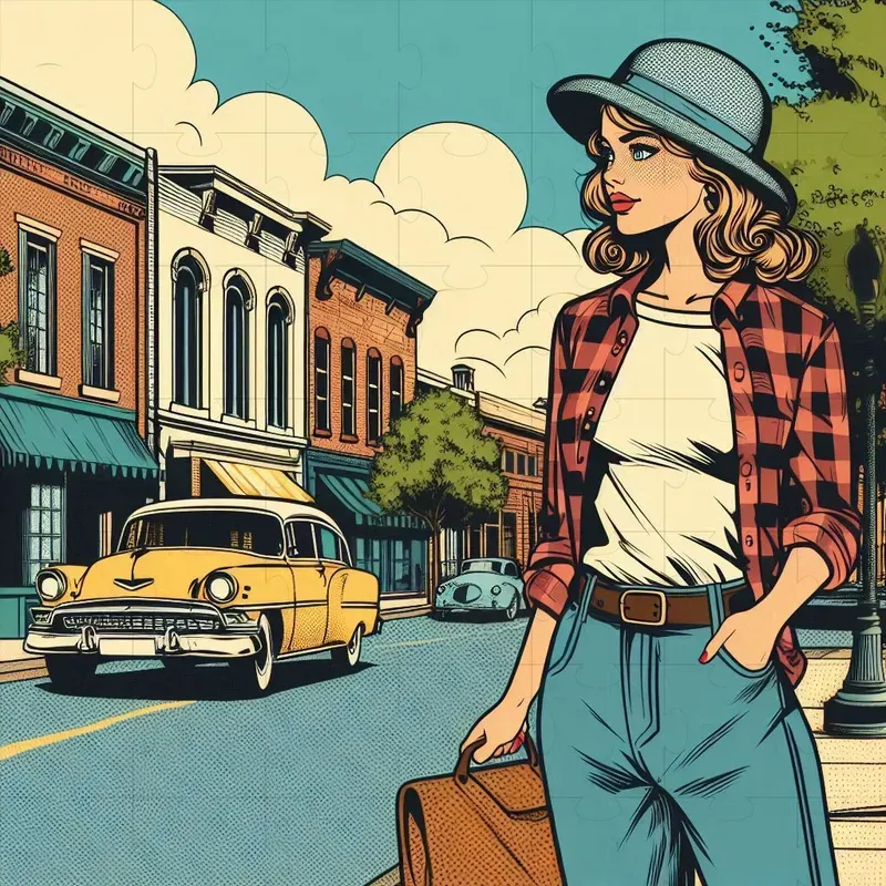 Vintage Mid20th Century Comic Art