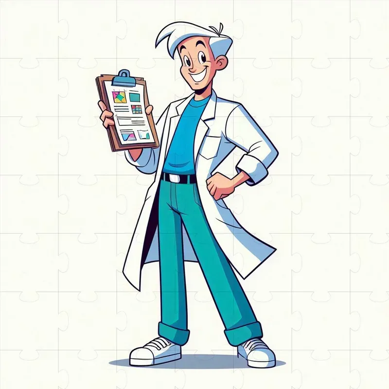 90s Cartoon Style Illustrations