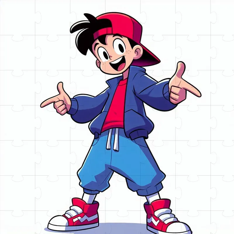 90s Cartoon Style Illustrations