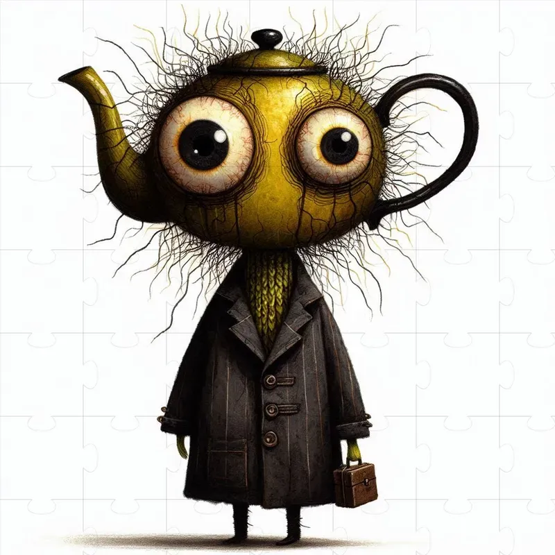 Quirky Patchwork Characters