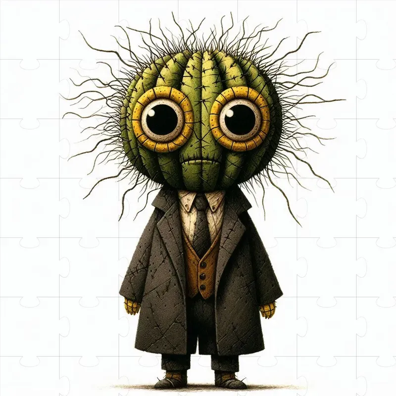 Quirky Patchwork Characters