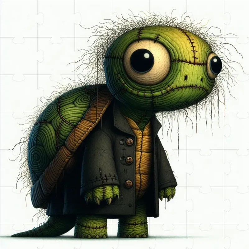 Quirky Patchwork Characters