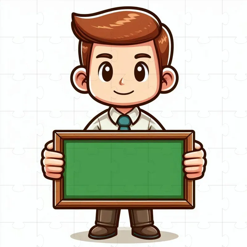 Cartoon Labels With Blank Signs For Kids