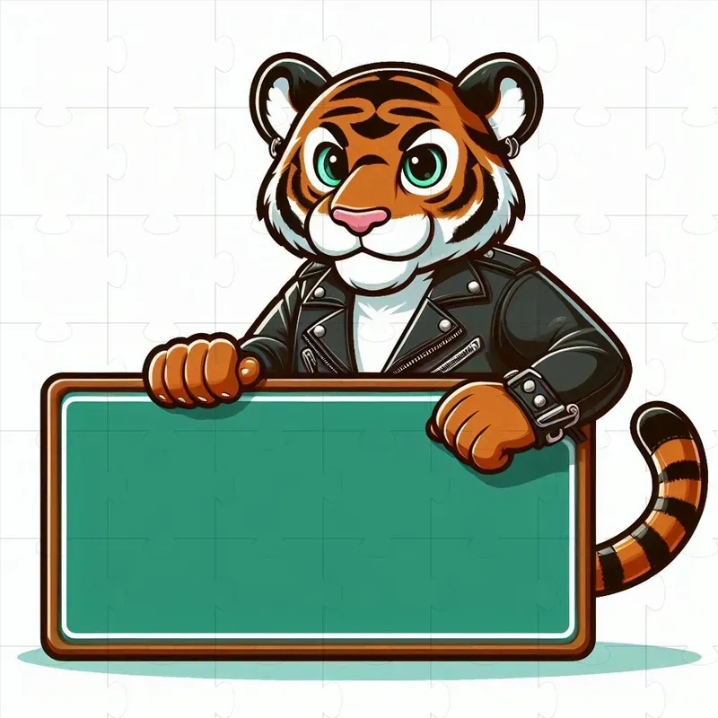 Cartoon Labels With Blank Signs For Kids