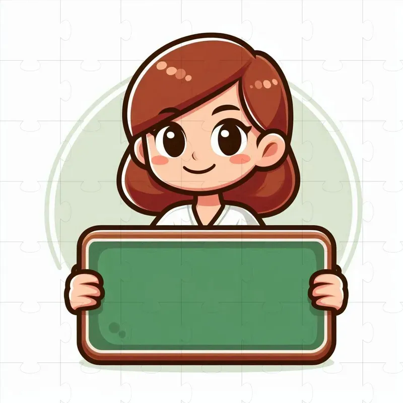 Cartoon Labels With Blank Signs For Kids