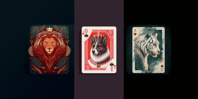Playing Card Art Illustration generated by undefined
