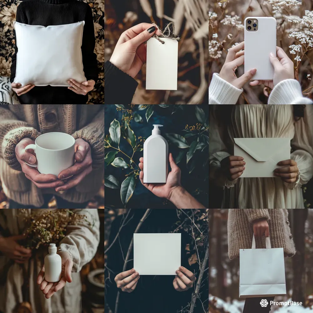 Mockups With Folk Undertones