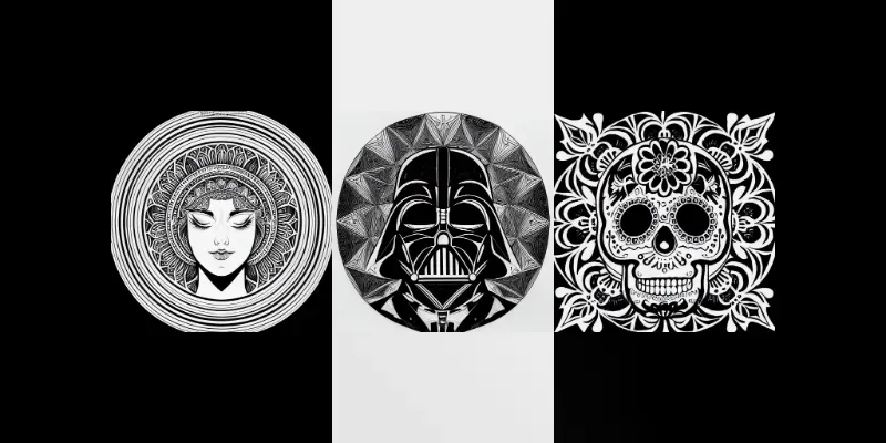 Mandalas For Coloring generated by undefined