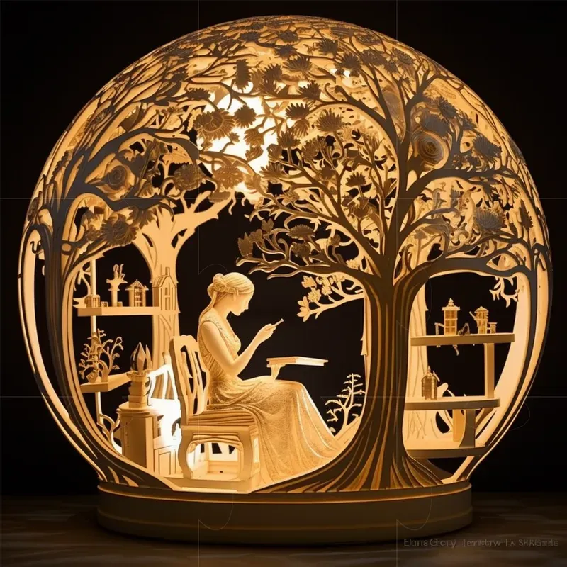 3D Printed Night Light Inspirations