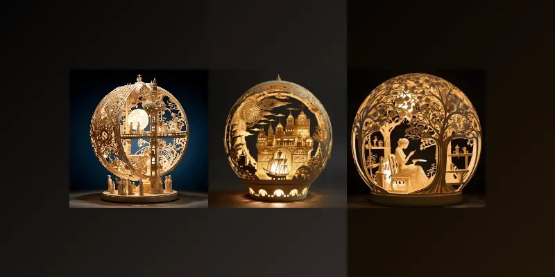 3D Printed Night Light Inspirations generated by undefined