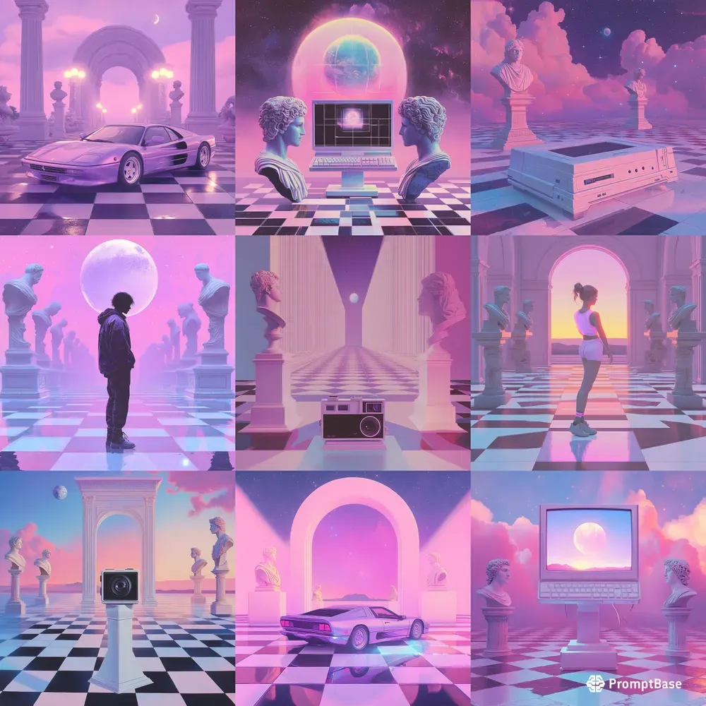 Retro Vaporwave Dreams