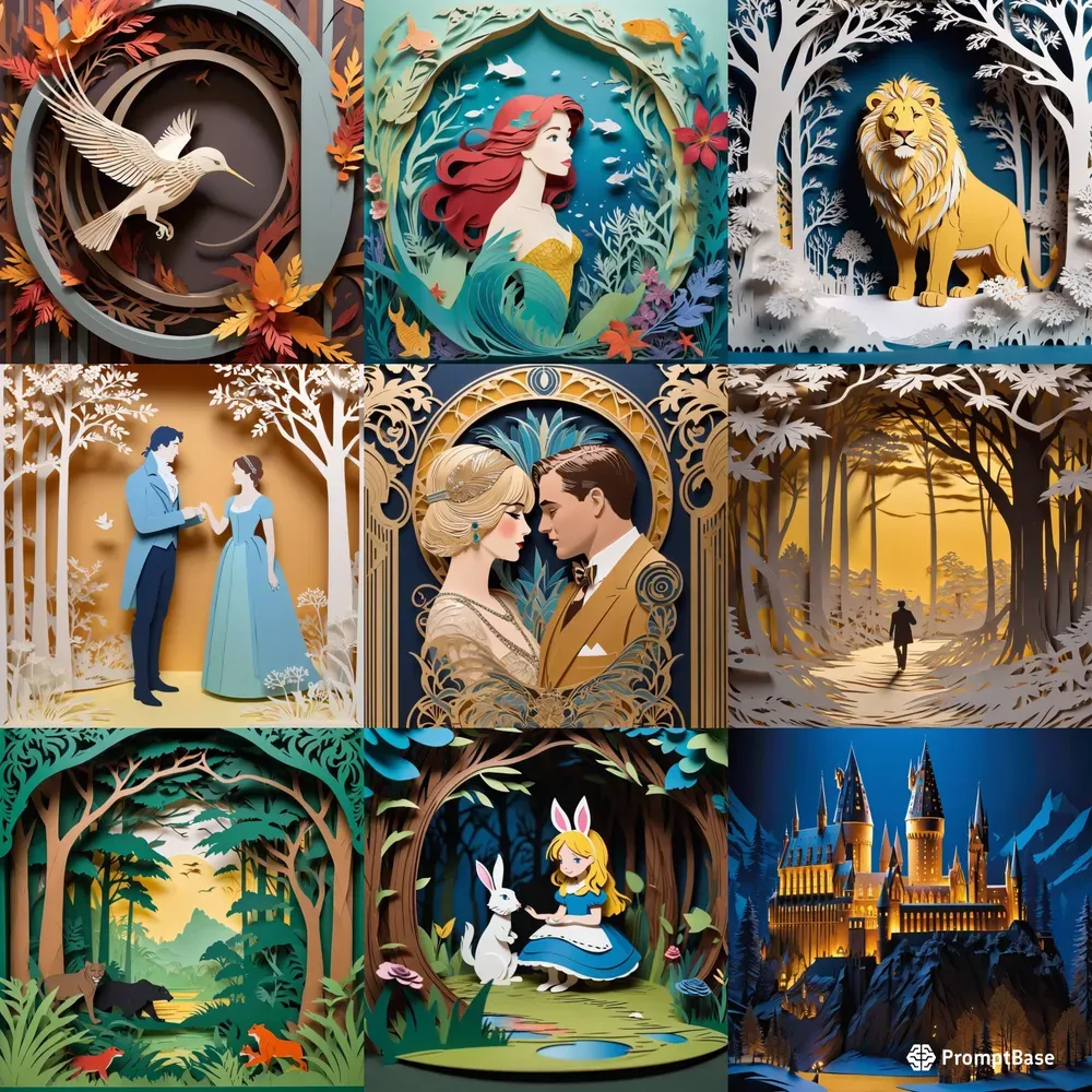 Collections Of Papercut Animations