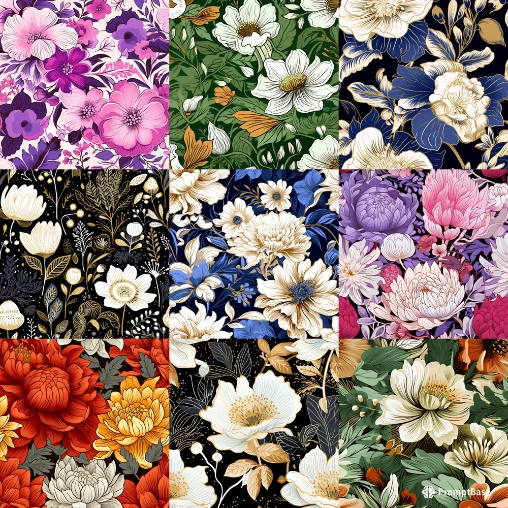 Seamless Floral Patterns