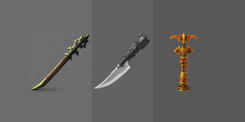 Weapons And Armor Game Assets generated by undefined