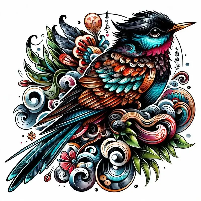Neotraditional Style Tattoo Designs