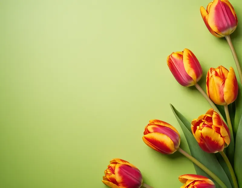 Flowers Frames Pastel Backgrounds