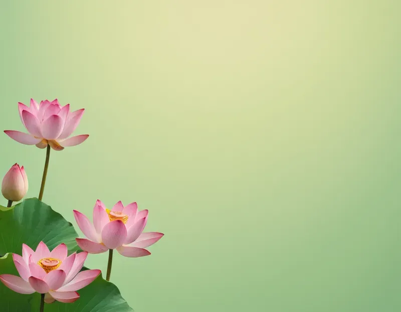 Flowers Frames Pastel Backgrounds