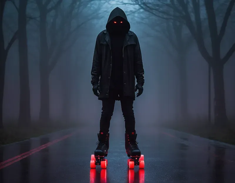 Neon Black And Red Aesthetics