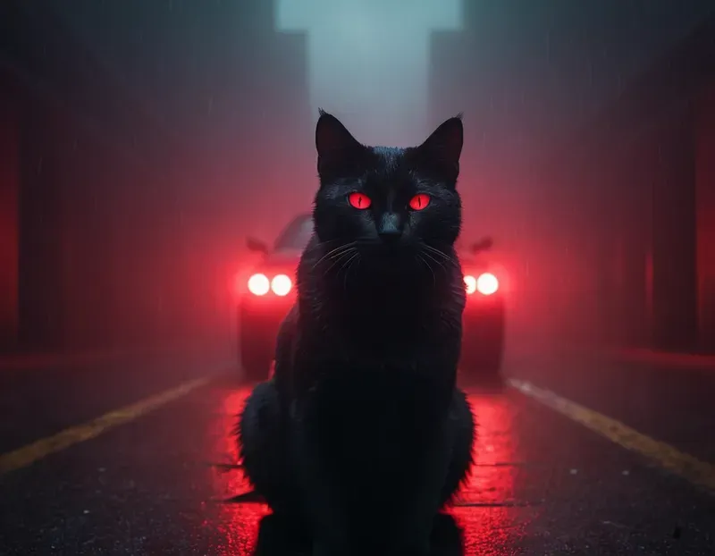 Neon Black And Red Aesthetics