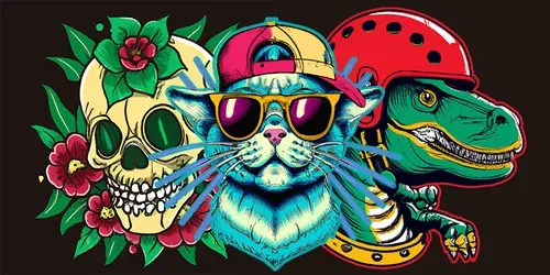 Classic Style Colorful Tattoo  generated by dalle