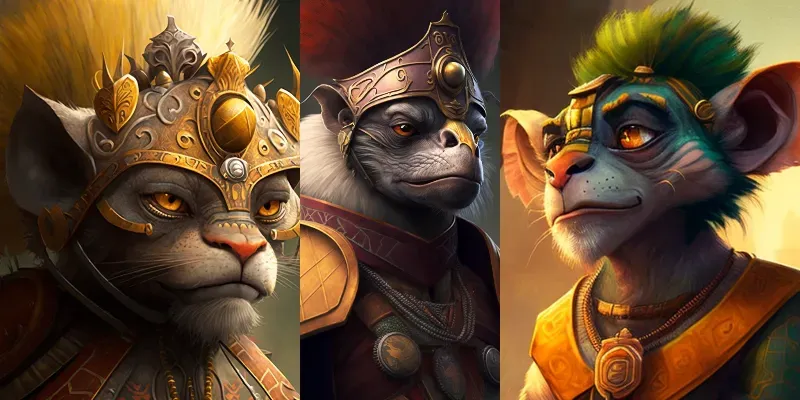 Kings Of The Animals generated by undefined