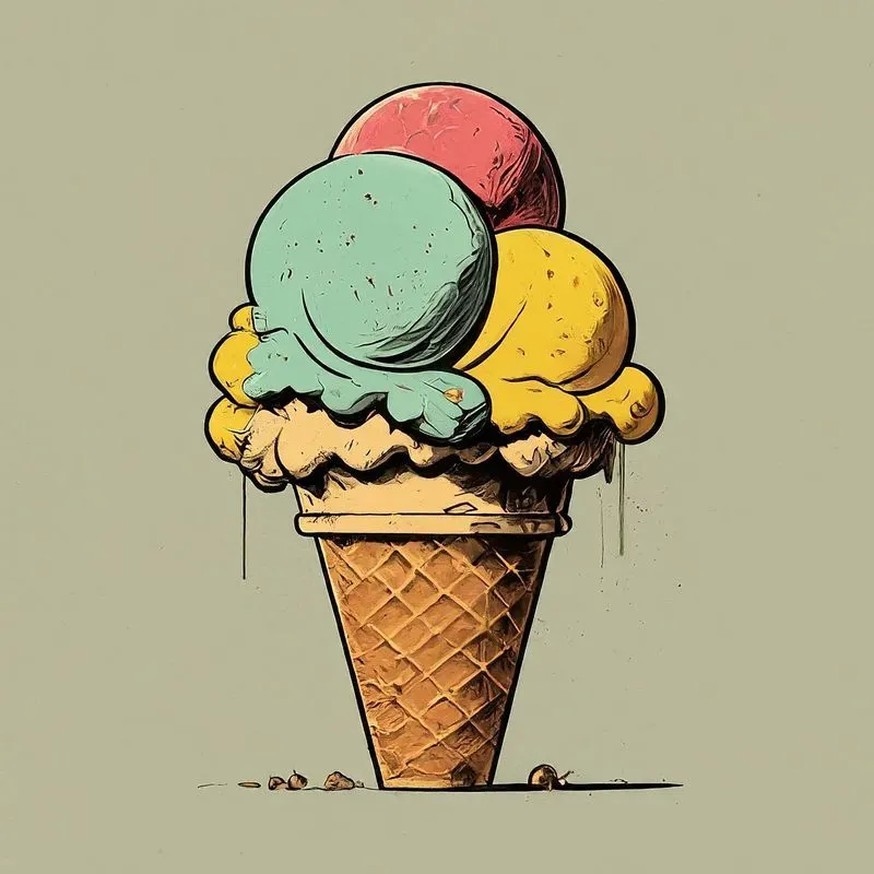 Tasty Retro Cartoon Illustrations