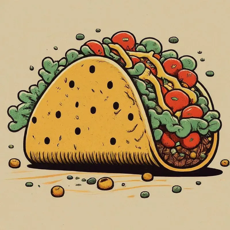 Tasty Retro Cartoon Illustrations