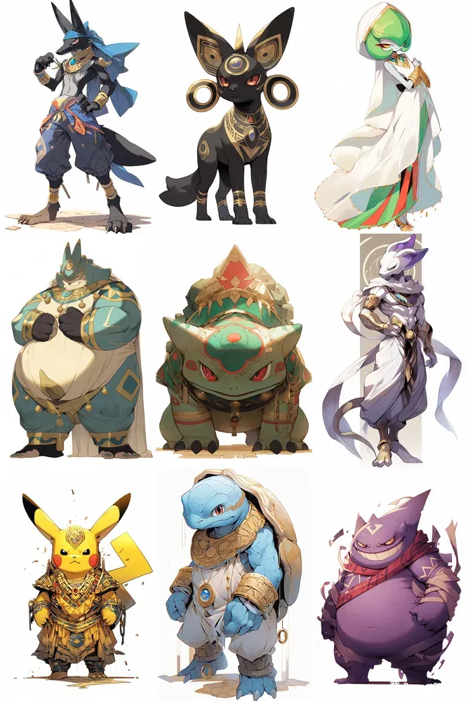 Pharaoh Fusion Pokemon