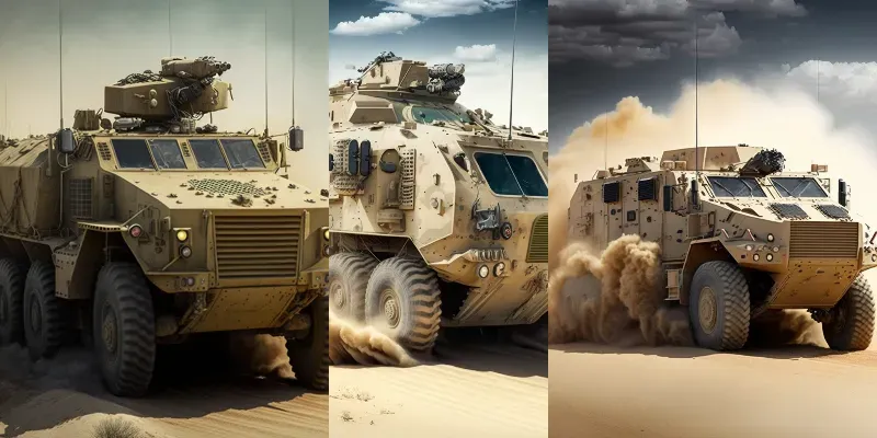 Military Vehicles generated by undefined