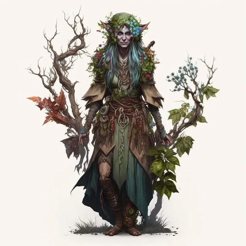 Illustrated Fantasy Characters
