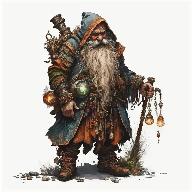 Illustrated Fantasy Characters