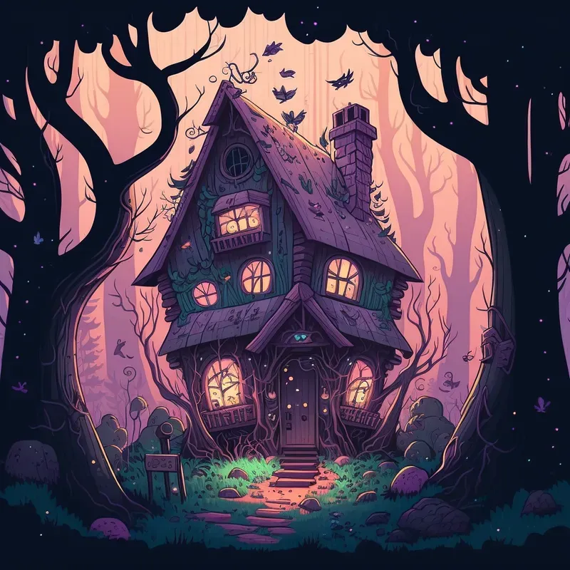 Cute Illustrated Buildings