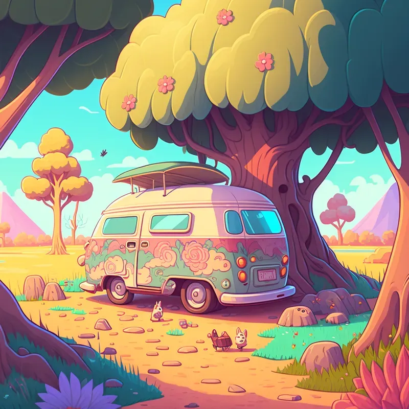 Cute Illustrated Buildings