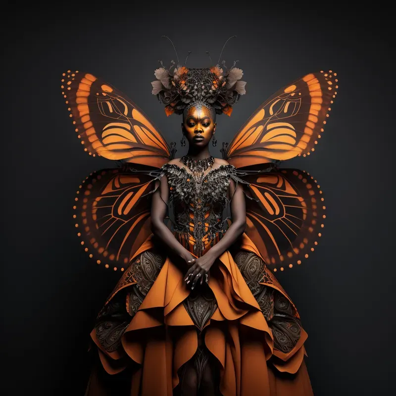 Butterfly Lady Portraits