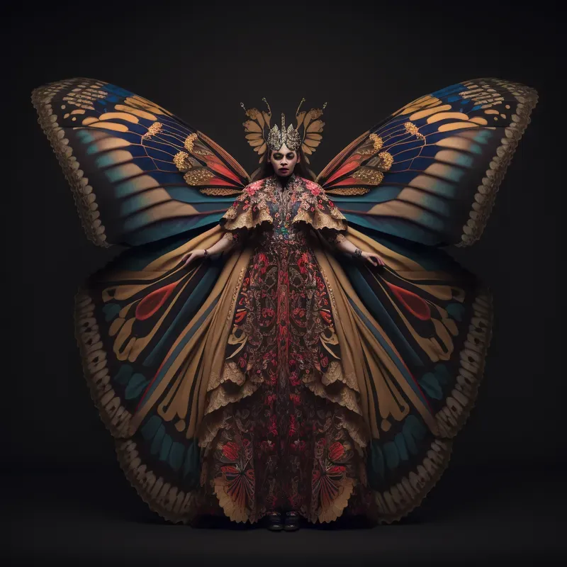 Butterfly Lady Portraits