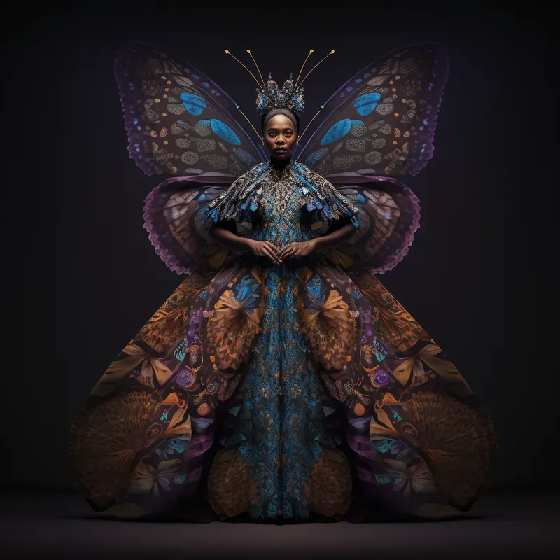 Butterfly Lady Portraits