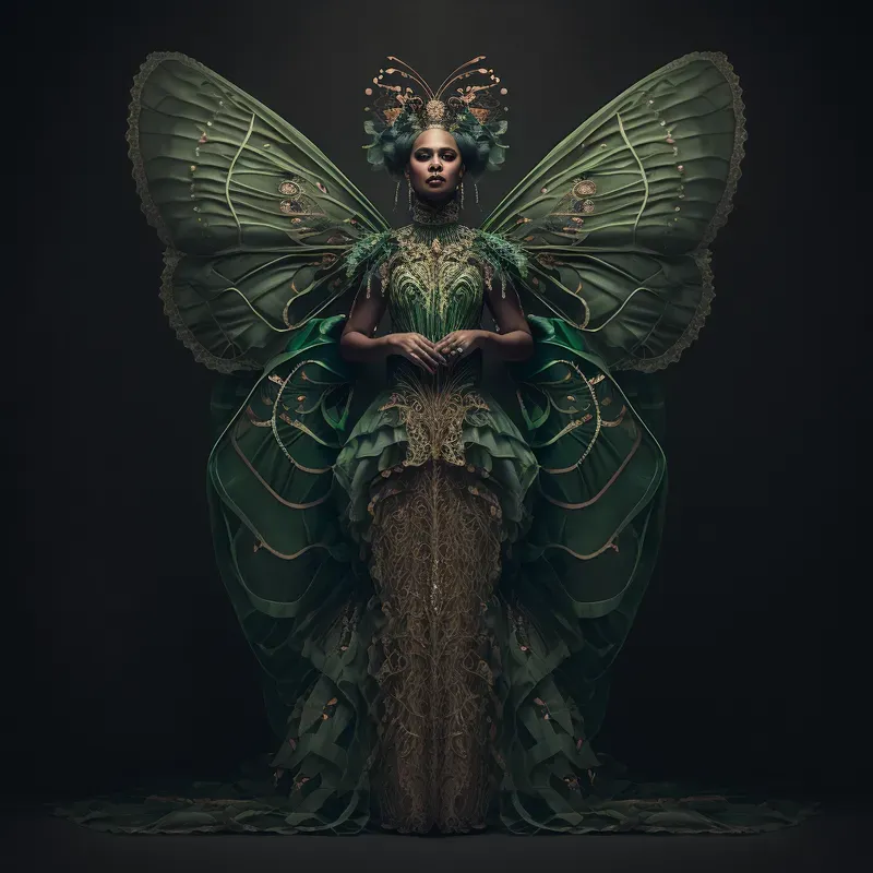 Butterfly Lady Portraits