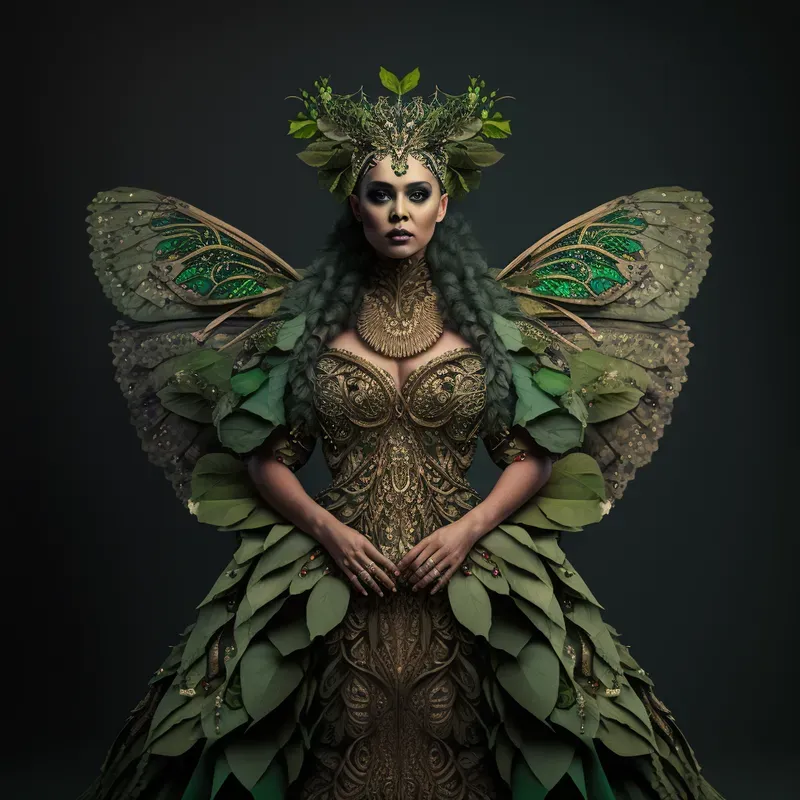 Butterfly Lady Portraits