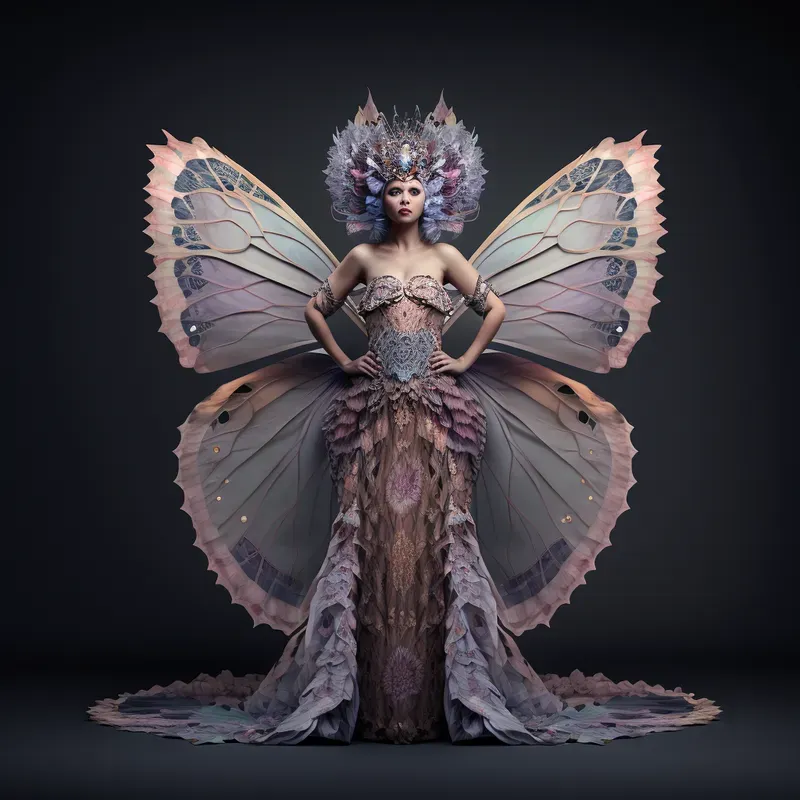 Butterfly Lady Portraits