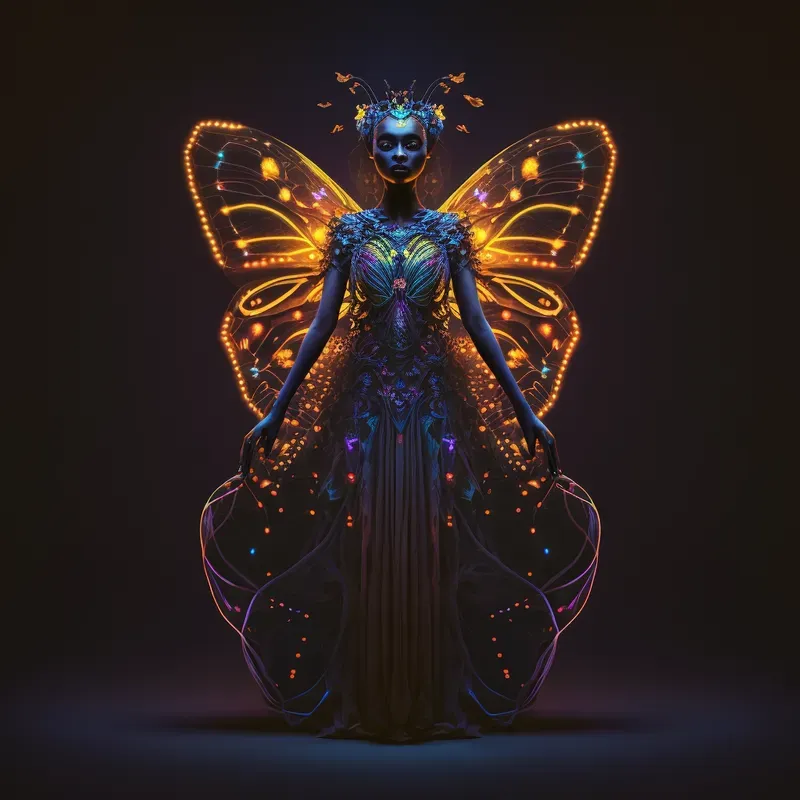 Butterfly Lady Portraits