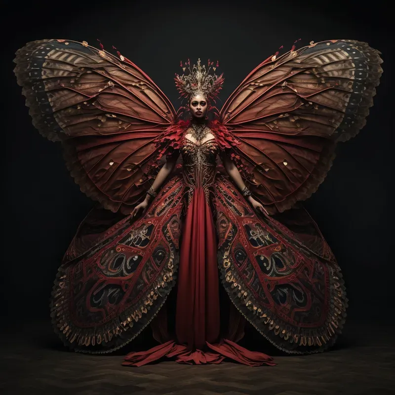 Butterfly Lady Portraits