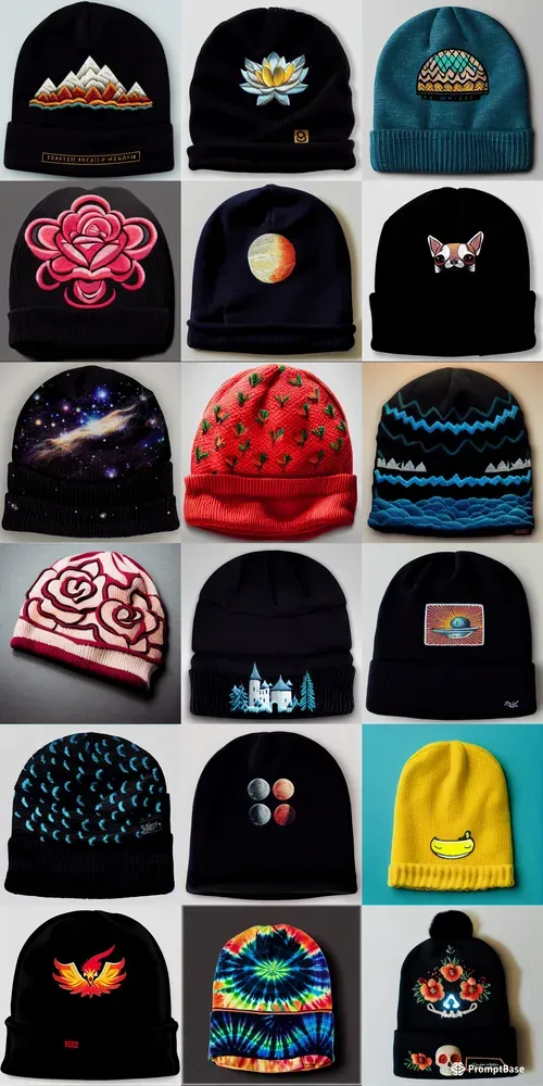 Beanie Design Product Photo