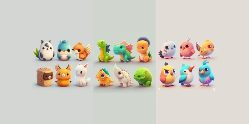 Kawaii 3D Icons  Create Cute And Fun 3D Graphics generated by undefined
