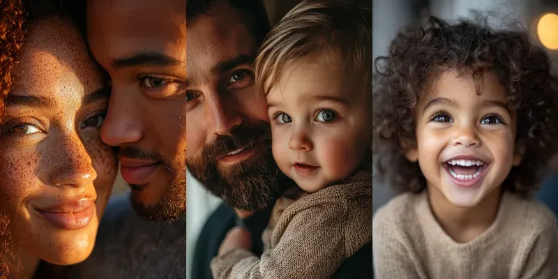 Emotional Portraits generated by undefined