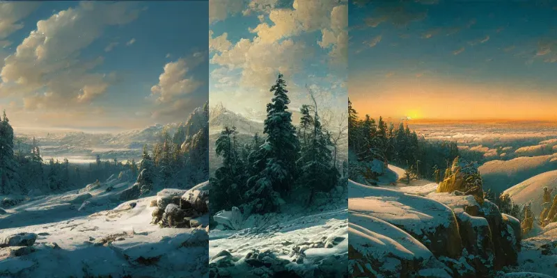 Snowy Mountains generated by undefined