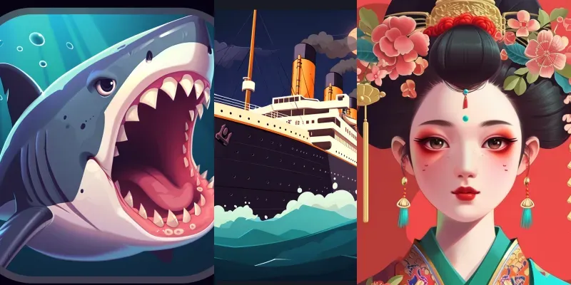 Apple Android Game App Icon Designs generated by undefined