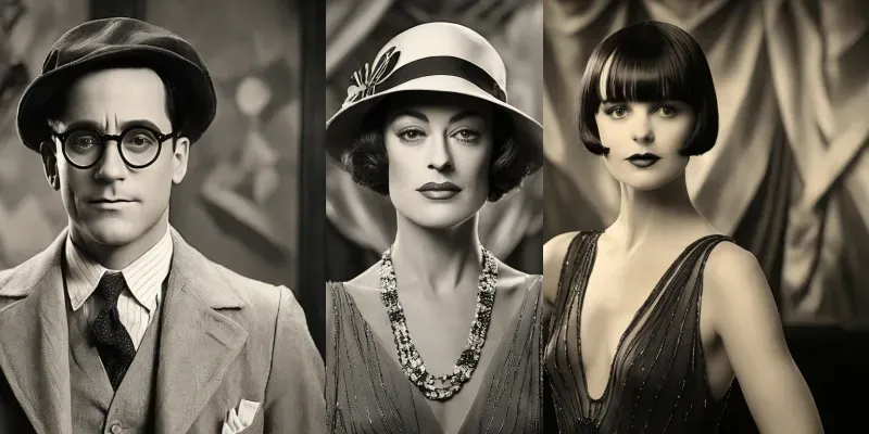 Vintage 1920s Icons In Style generated by undefined