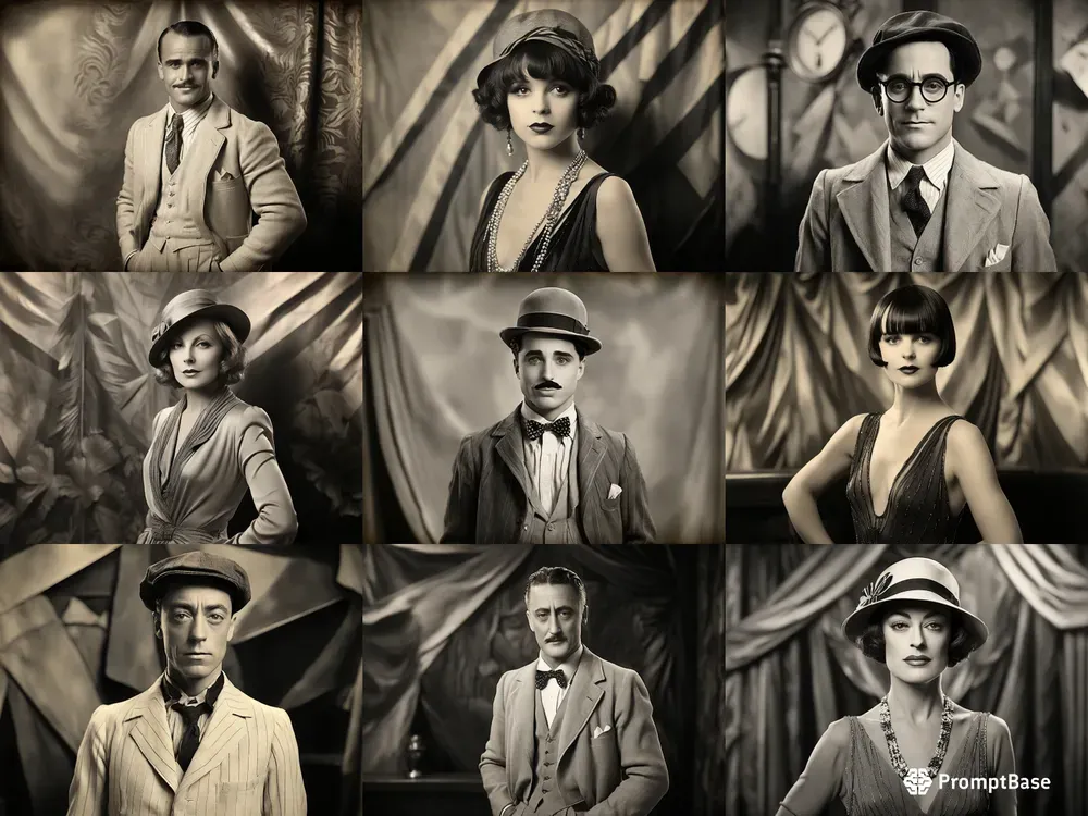 Vintage 1920s Icons In Style